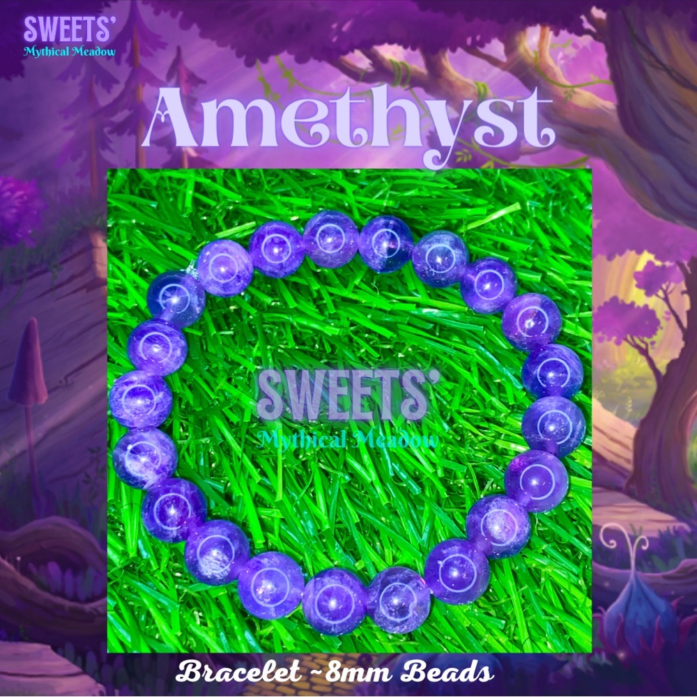 Amethyst Purple Bracelet